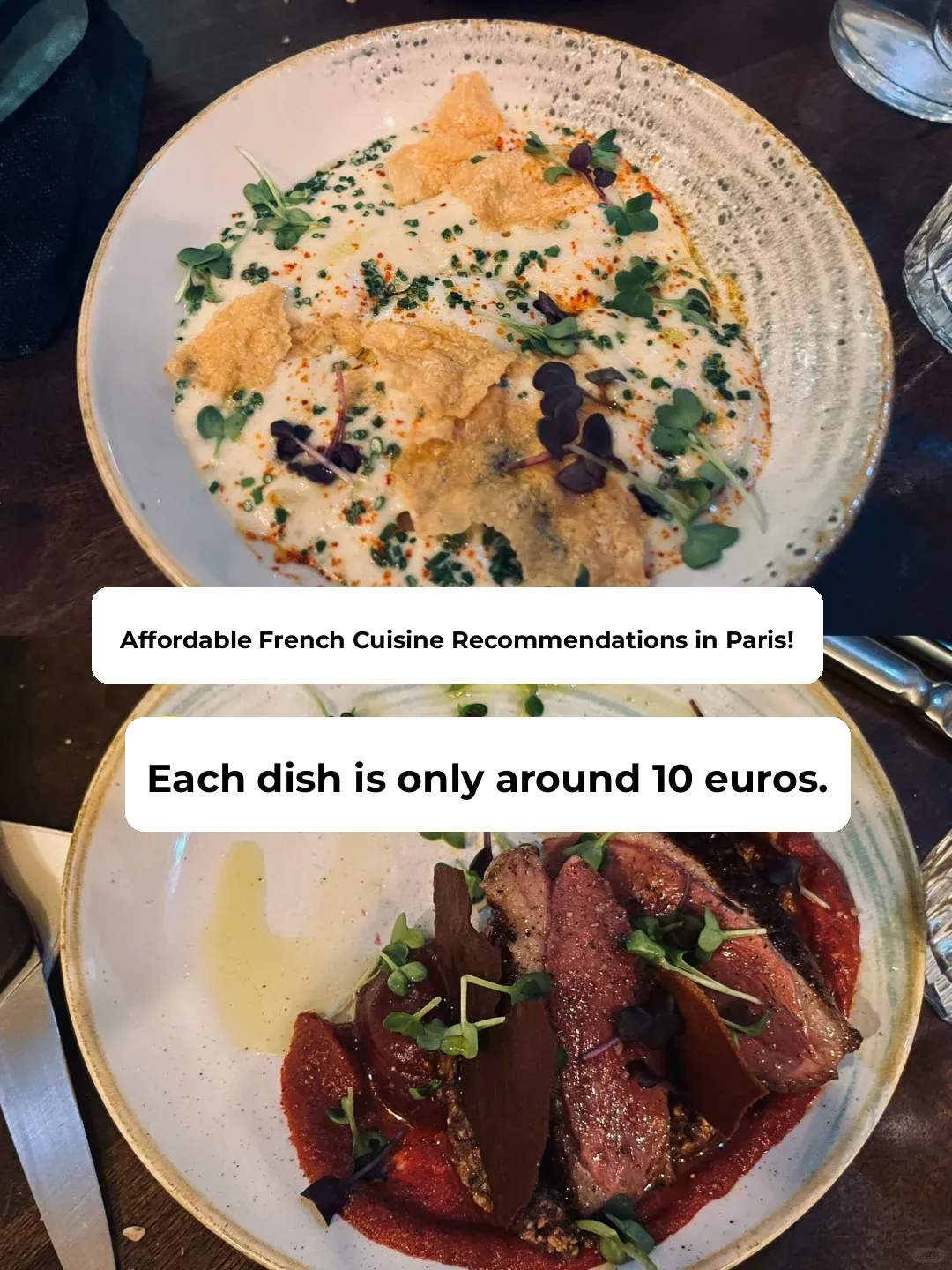 🇫🇷 Must-Visit French Restaurant in Paris | Menu Included