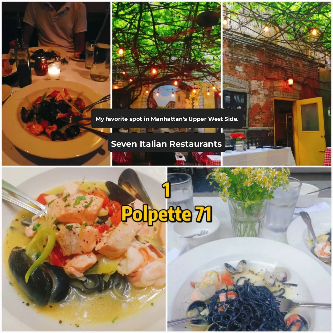 Top 7 Italian Spots I'm Loving in Manhattan's Upper West Side