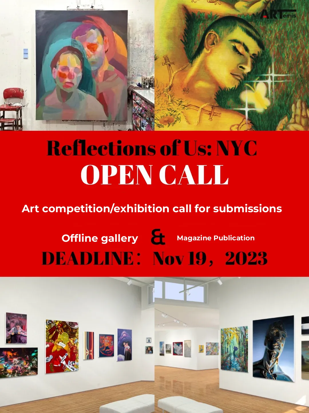 OPEN CALL｜Art Exhibition in NYC｜NYC Self-Portraits