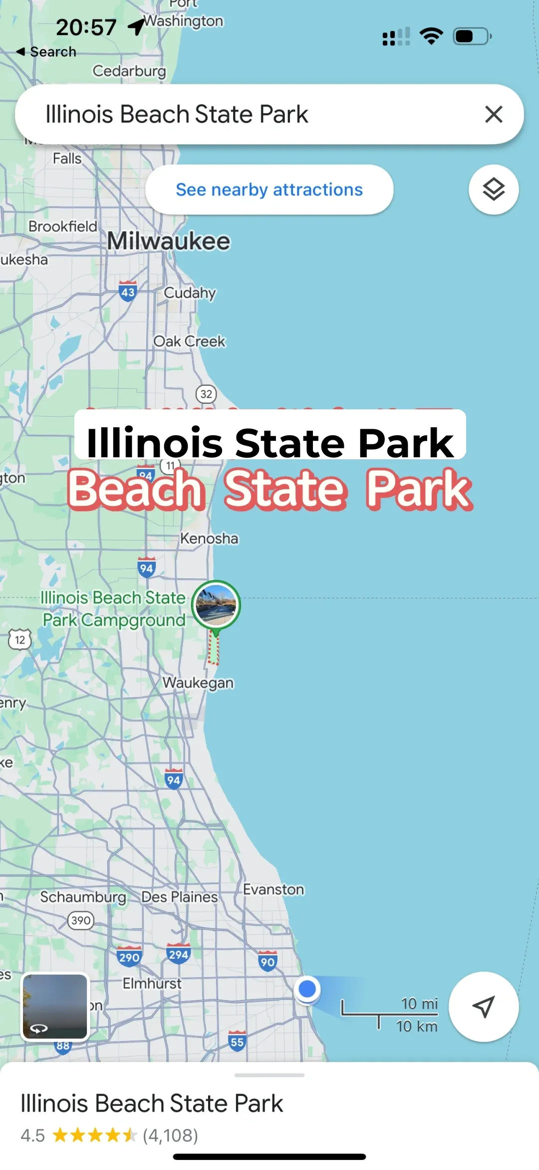 State Park in Chicago's North Suburbs