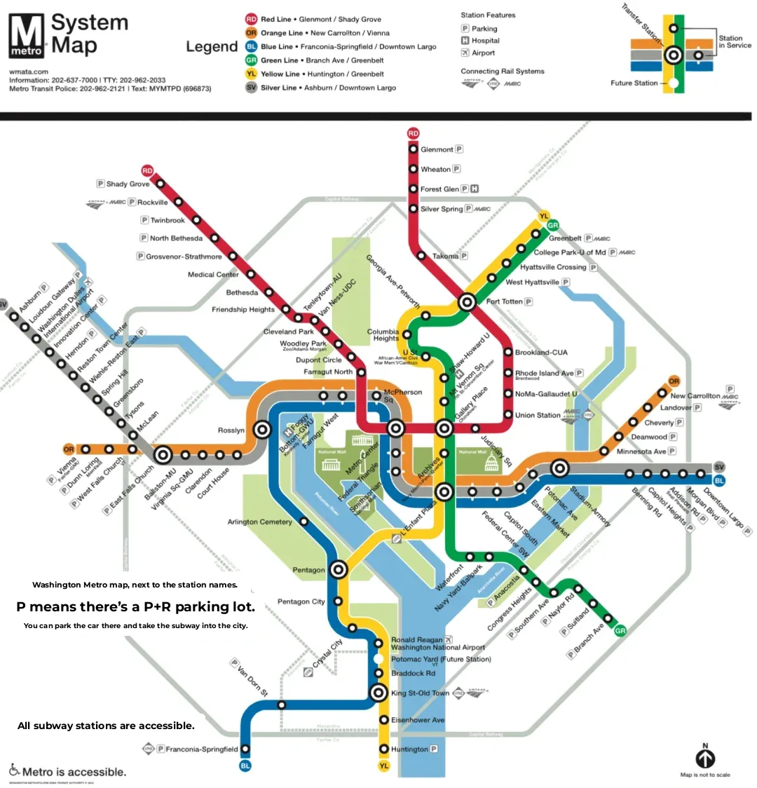 Practical Public Transportation Guide for Washington, D.C.