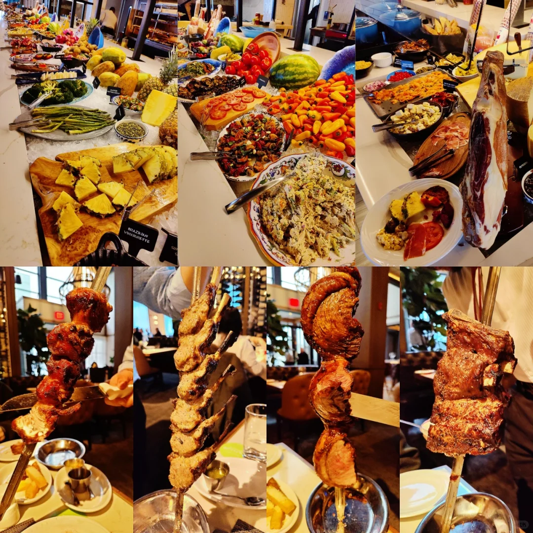 NYC 🇧🇷 Brazilian Churrasco Buffet - All You Can Eat for $46