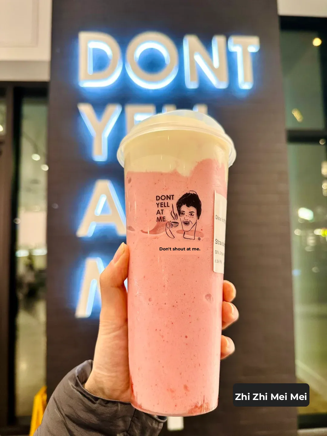 Seattle Bubble Tea: Don’t Yell At Me @Totem Lake