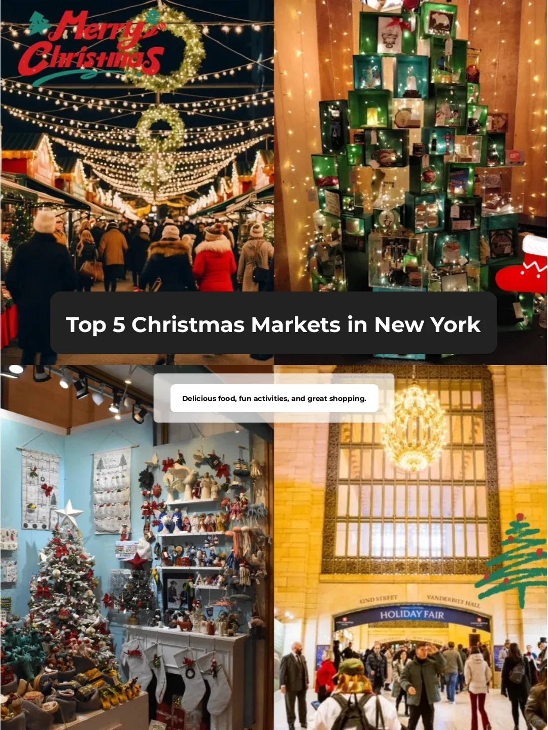 "Absolutely Stunning: New York's Top 5 Christmas Markets Are Surprisingly Amazing to Explore"
