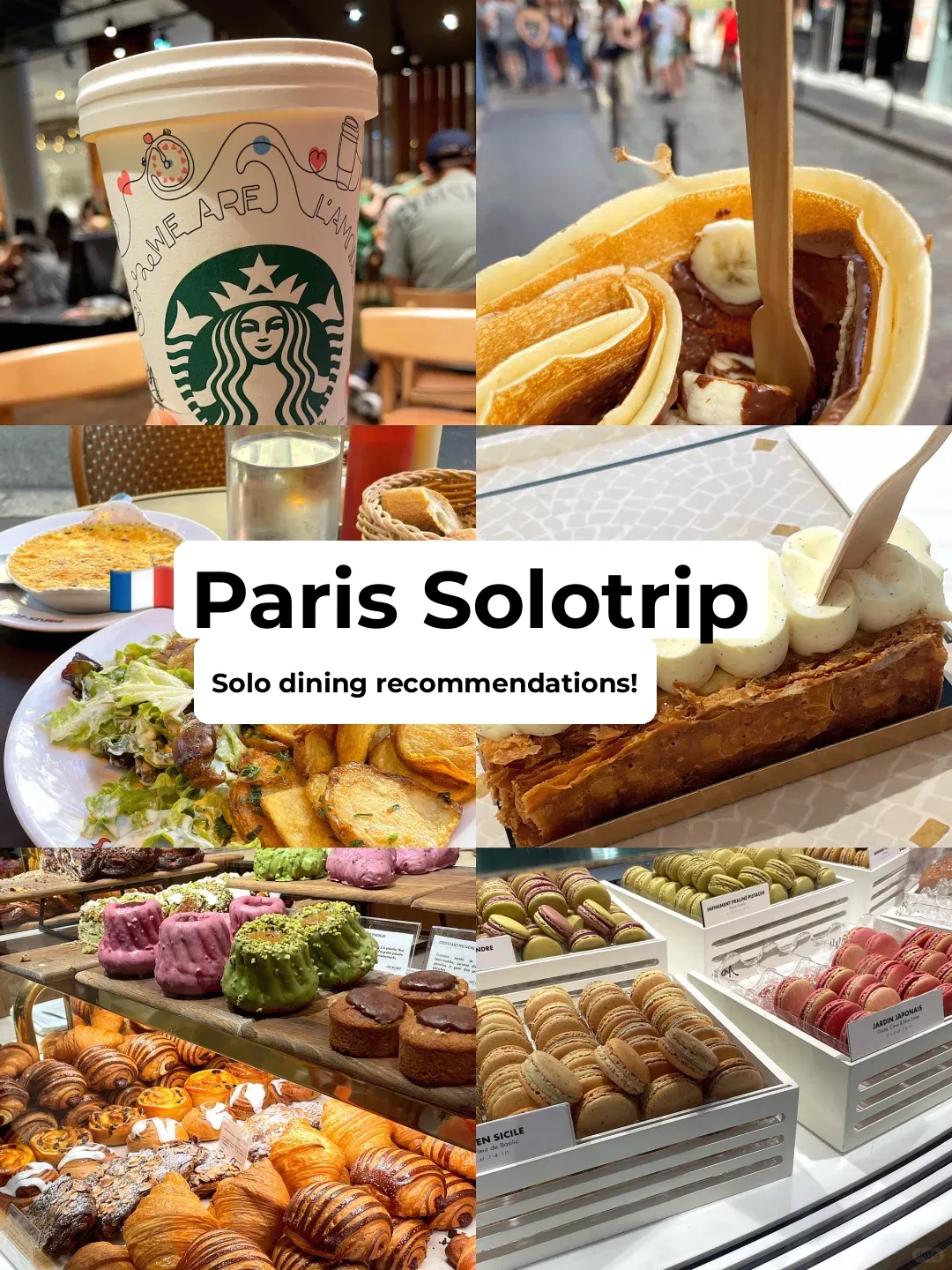 Paris Solo Foodie 🍴 Even When Traveling Alone, Savoring Every Bite