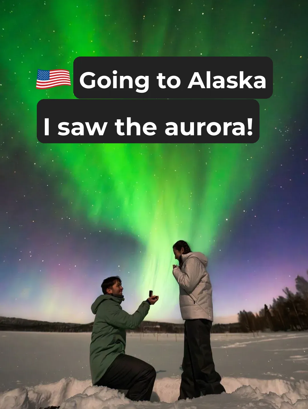 October Alaska Trip for Just $600+ – Caught the Aurora! ✨