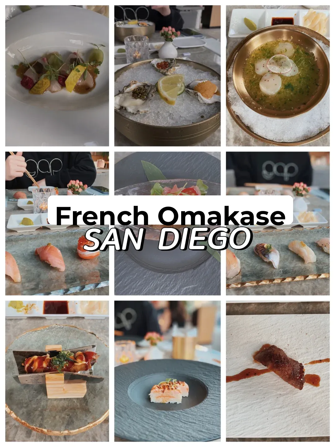 San Diego Food Adventure: When Japanese Cuisine Meets French Fine Dining