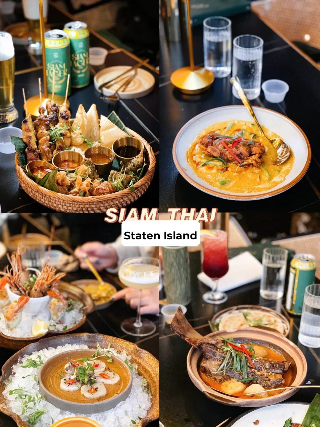 "SIAM THAI: A Thai Vibe Restaurant on Staten Island, NYC"