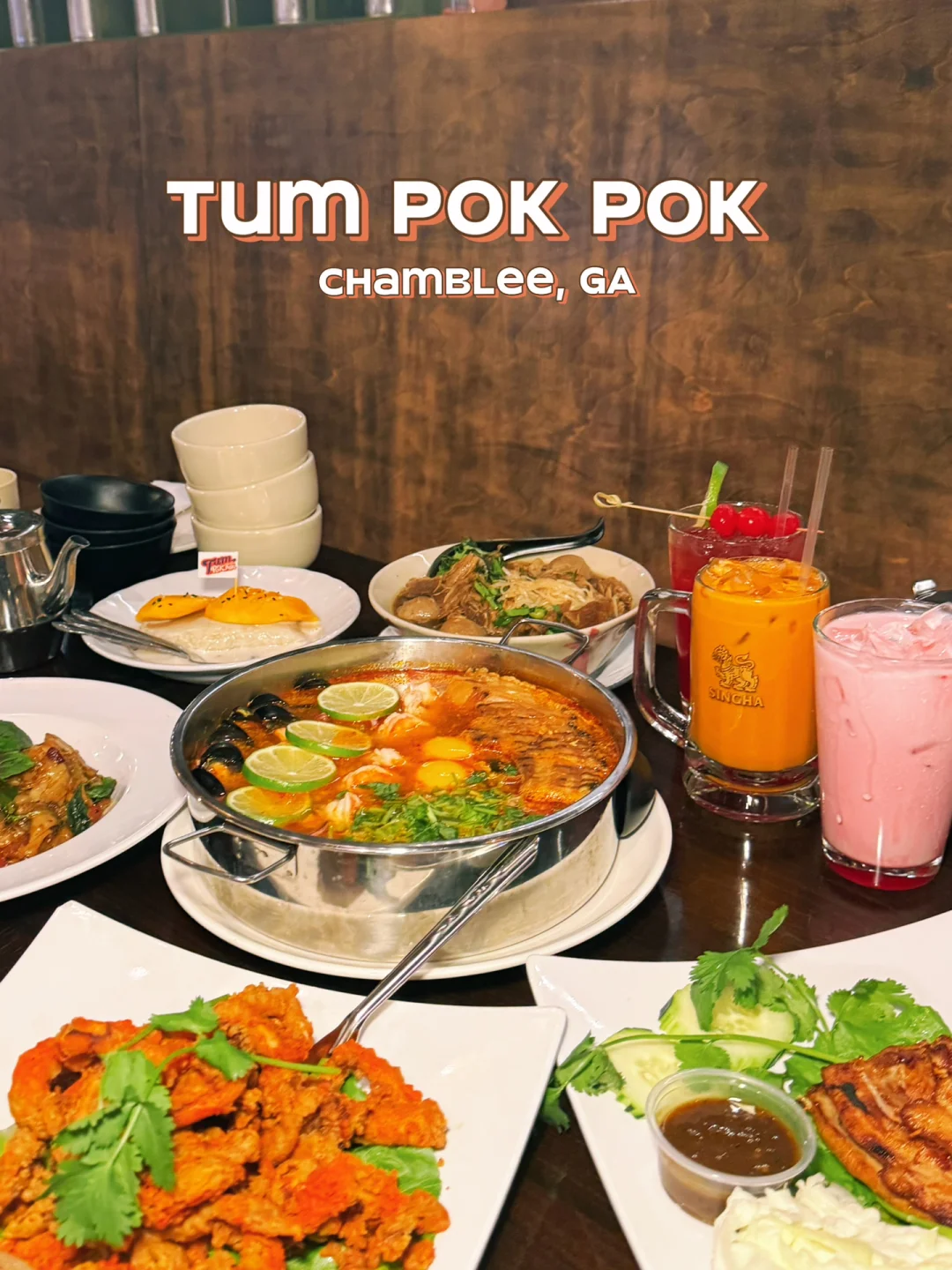 Finally got to try it... Atlanta's most authentic Thai restaurant... 🍜✨