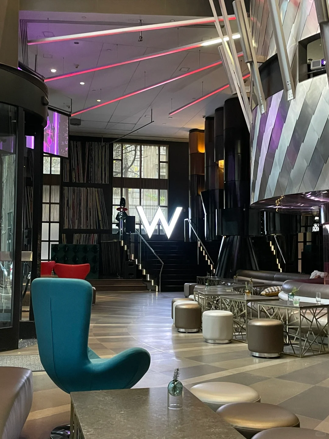 W Hotel Seattle｜Living Room Lounge🍸