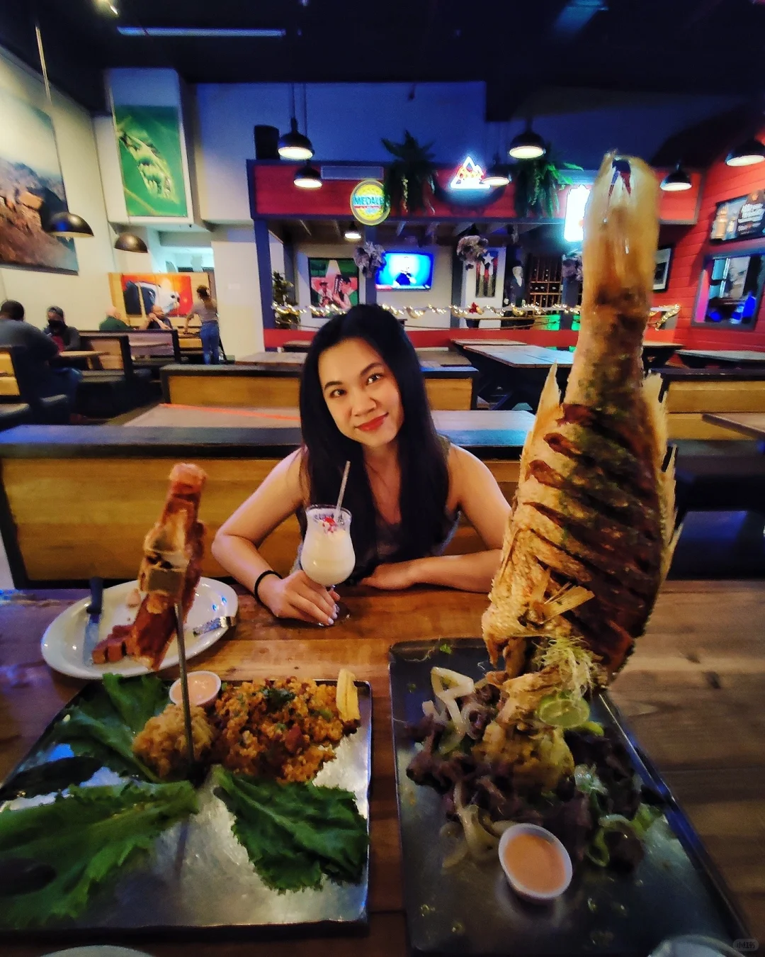 Food Recommendation | Irresistible Grilled Fish + BBQ Pork Ribs | Puerto Rico