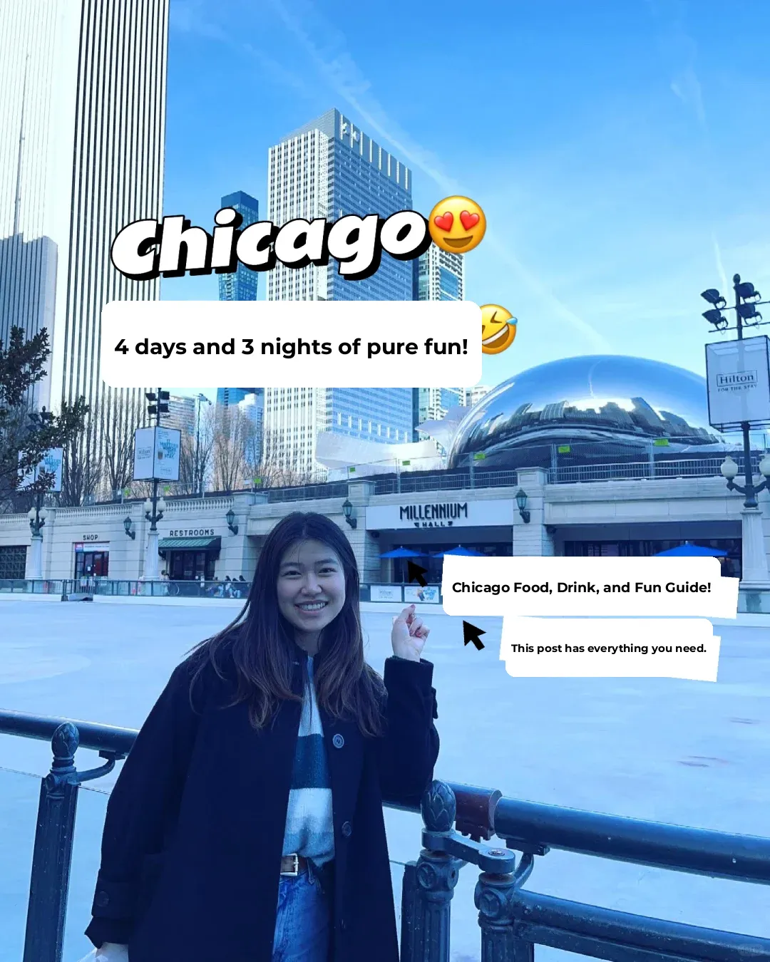 🇺🇸 Study Abroad | 4-Day Spring Break Adventure in Chicago 🤣