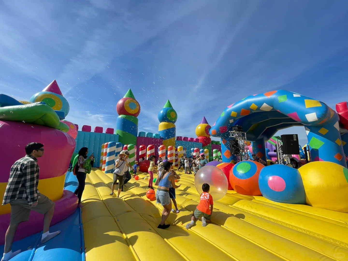 World's Largest Trampoline