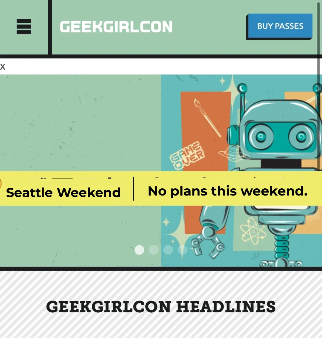 Seattle Weekend Events | Better Stay Home This Weekend