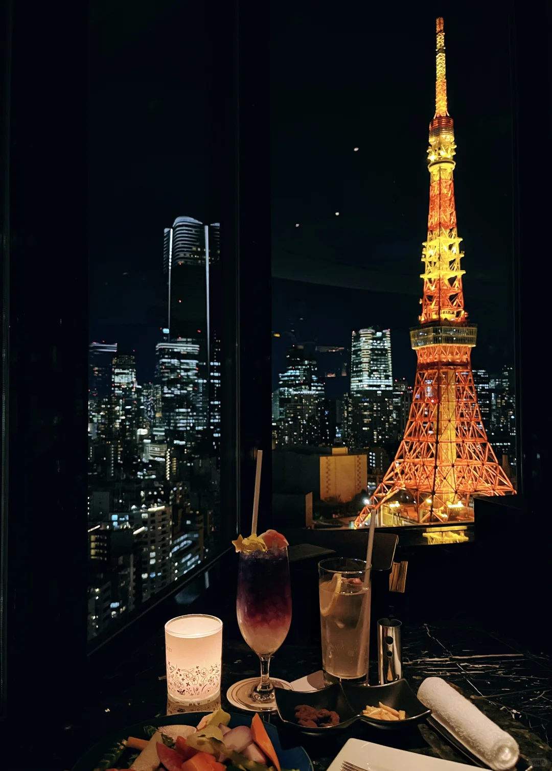 "Tokyo's Most Stunning Night View | 33rd Floor of the Prince Grand Hotel"