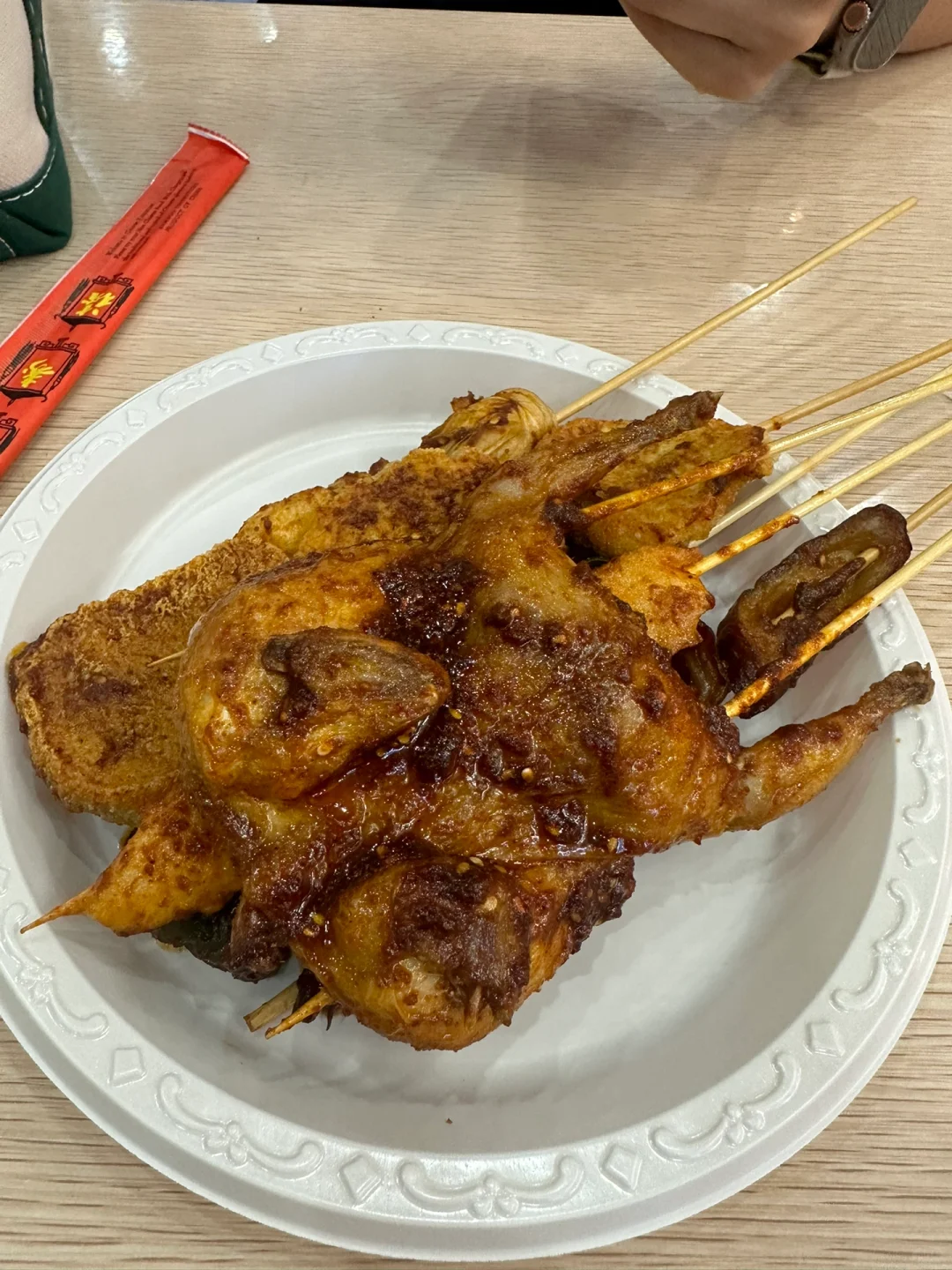 "🇺🇸 NYC Flushing's Super Delicious Fried Skewers"