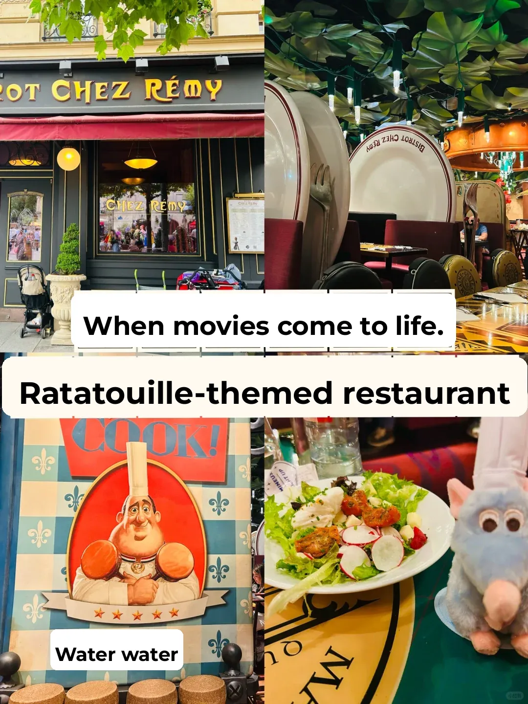 🇫🇷 Paris Disneyland's Hotspot: Chez Rémy from Ratatouille