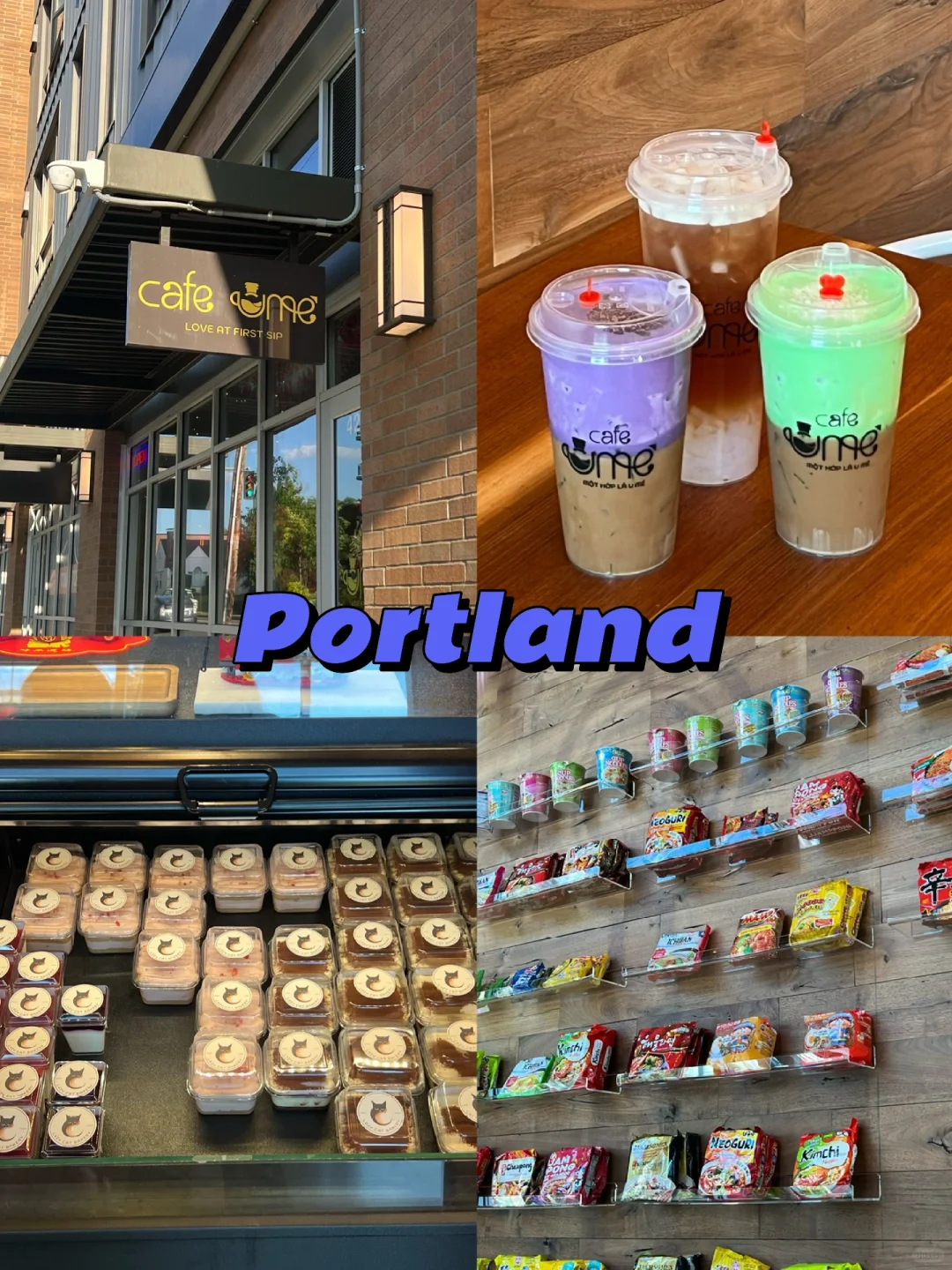 Portland New Spot! Vietnamese Coffee Cafe Ume