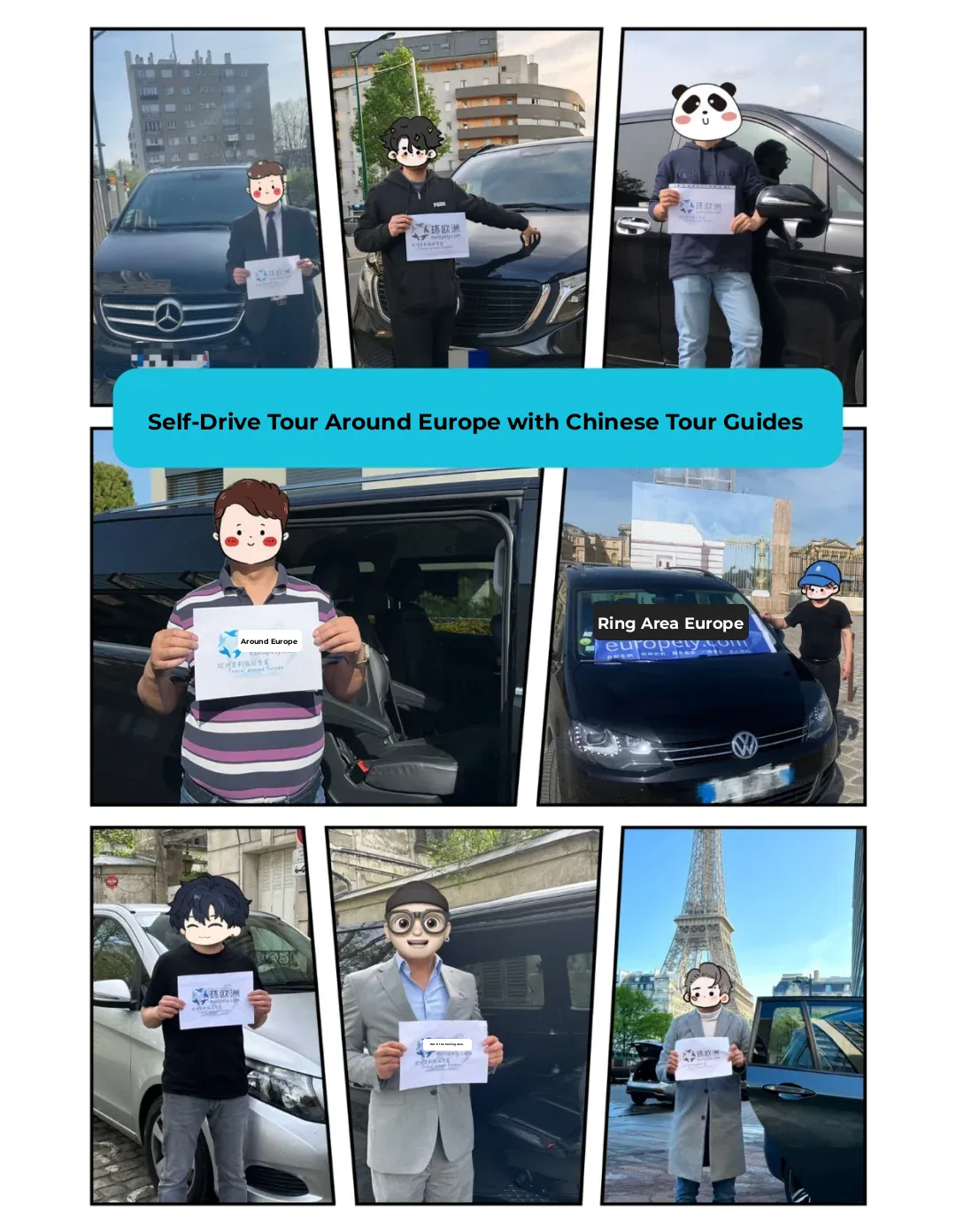 Must-Visit Spots Around Paris | Private Car Rental in Paris | Self-Operated Fleet