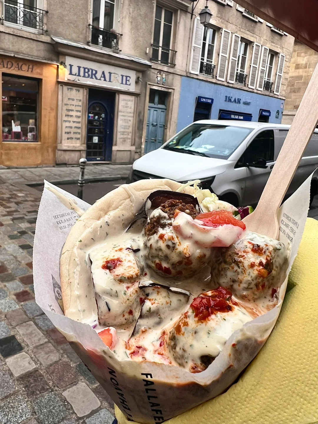 Finally had my go-to comfort food in 🇫🇷! 🥰