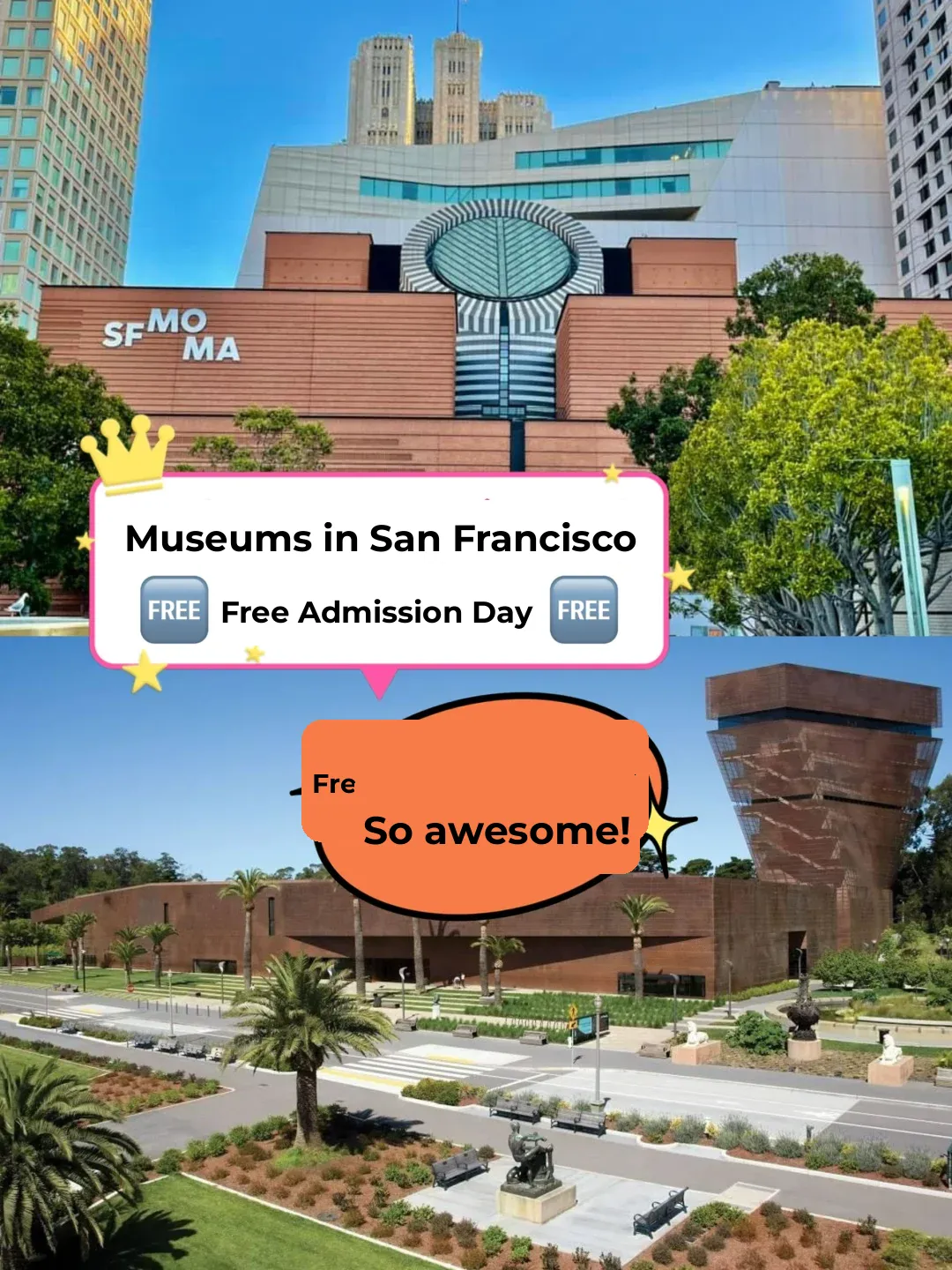 👍 No need to spend a dime on museum visits!