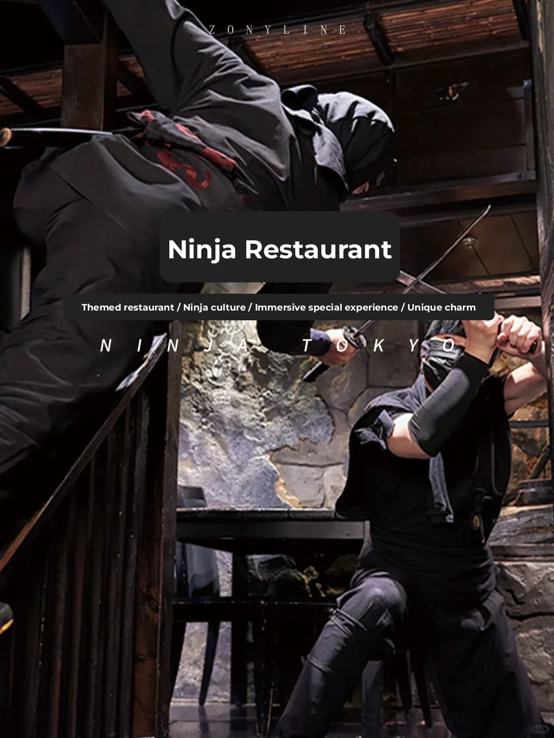 Japanese Restaurant | Tokyo Ninja-Themed Eatery, So Fun! ❗️