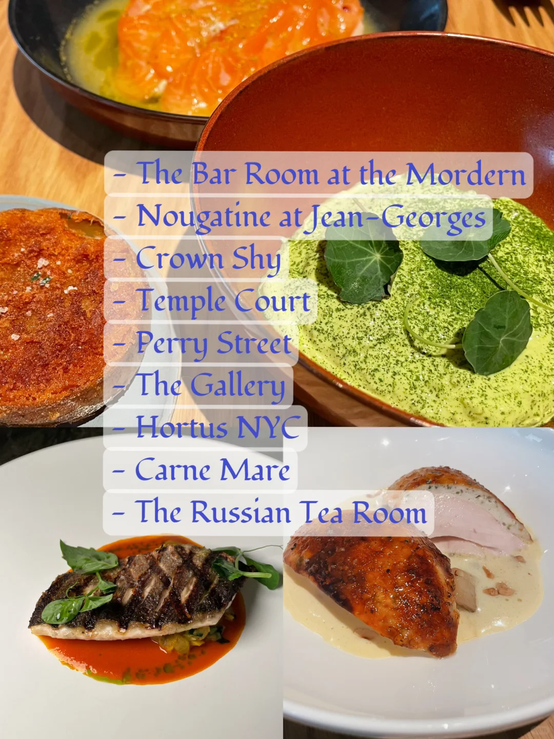 2025 NYC Restaurant Week Prep Guide📒 Must-Try Roundup