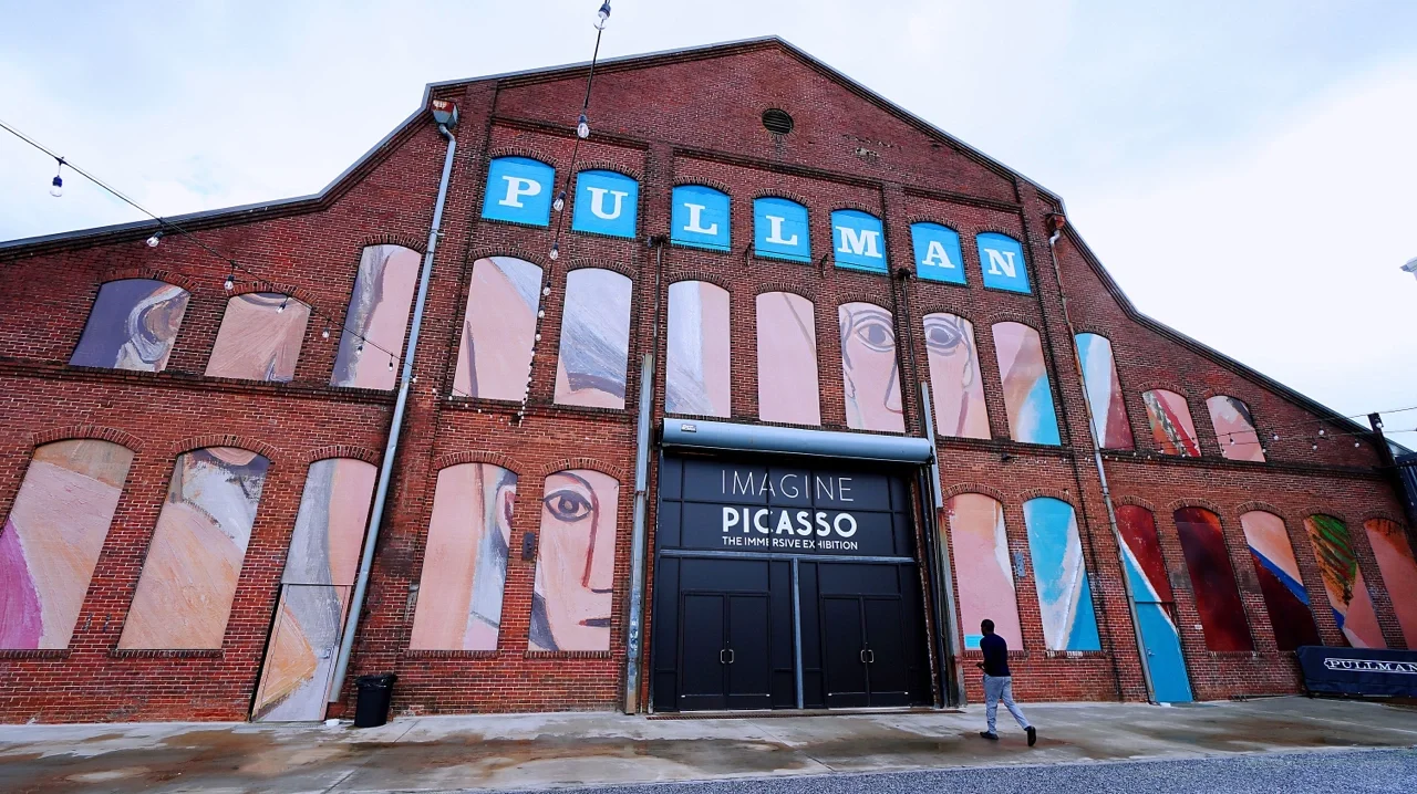 Picasso Immersive Exhibition Arrives at Atlanta's Pullman Yard