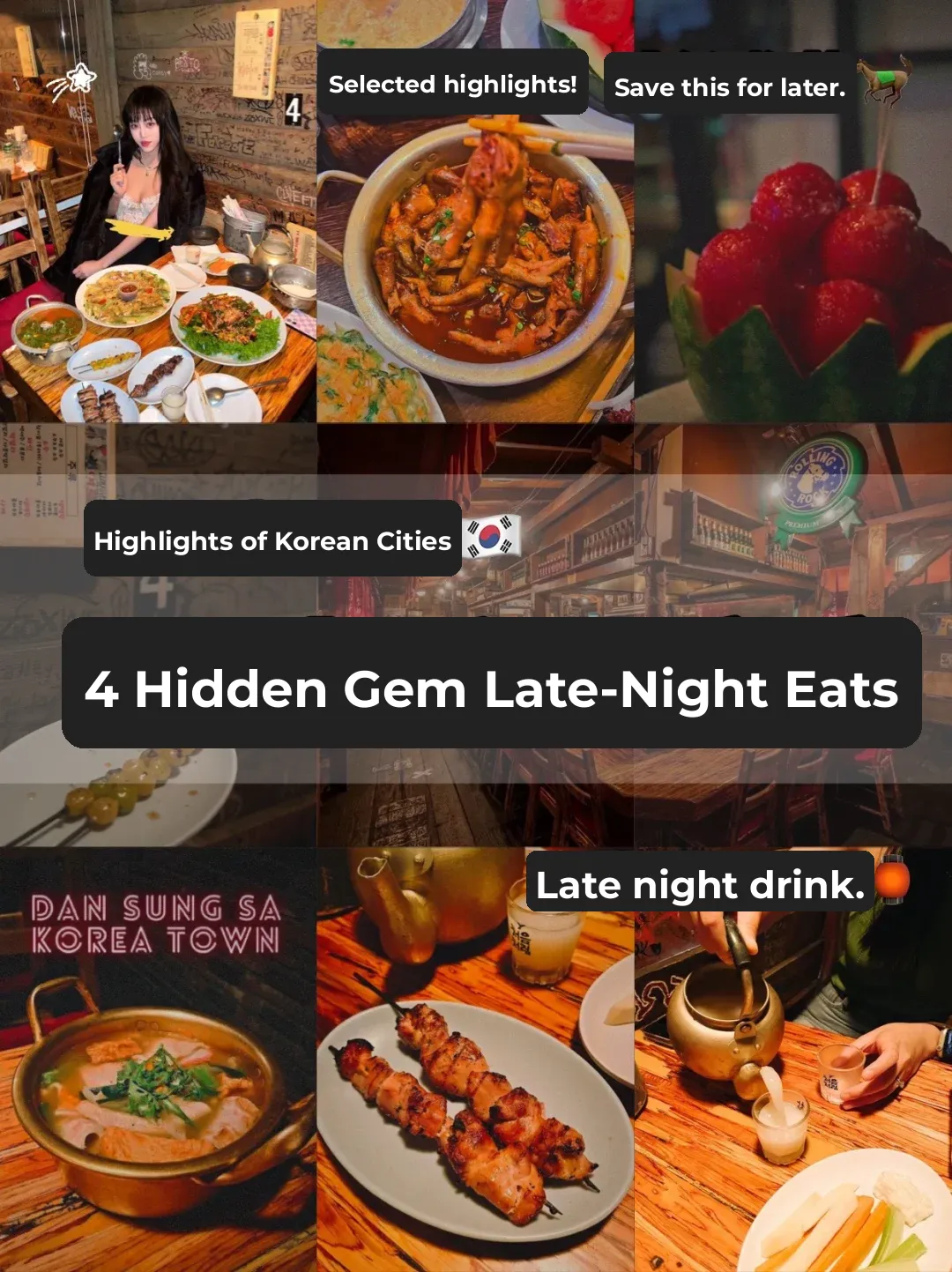 4 Hidden Late-Night Eateries in LA You Must Check Out! 🏮