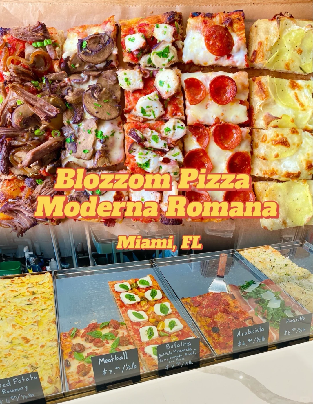 Miami | A Crispy Pizza Feast – One Slice of Each, Please! 👏