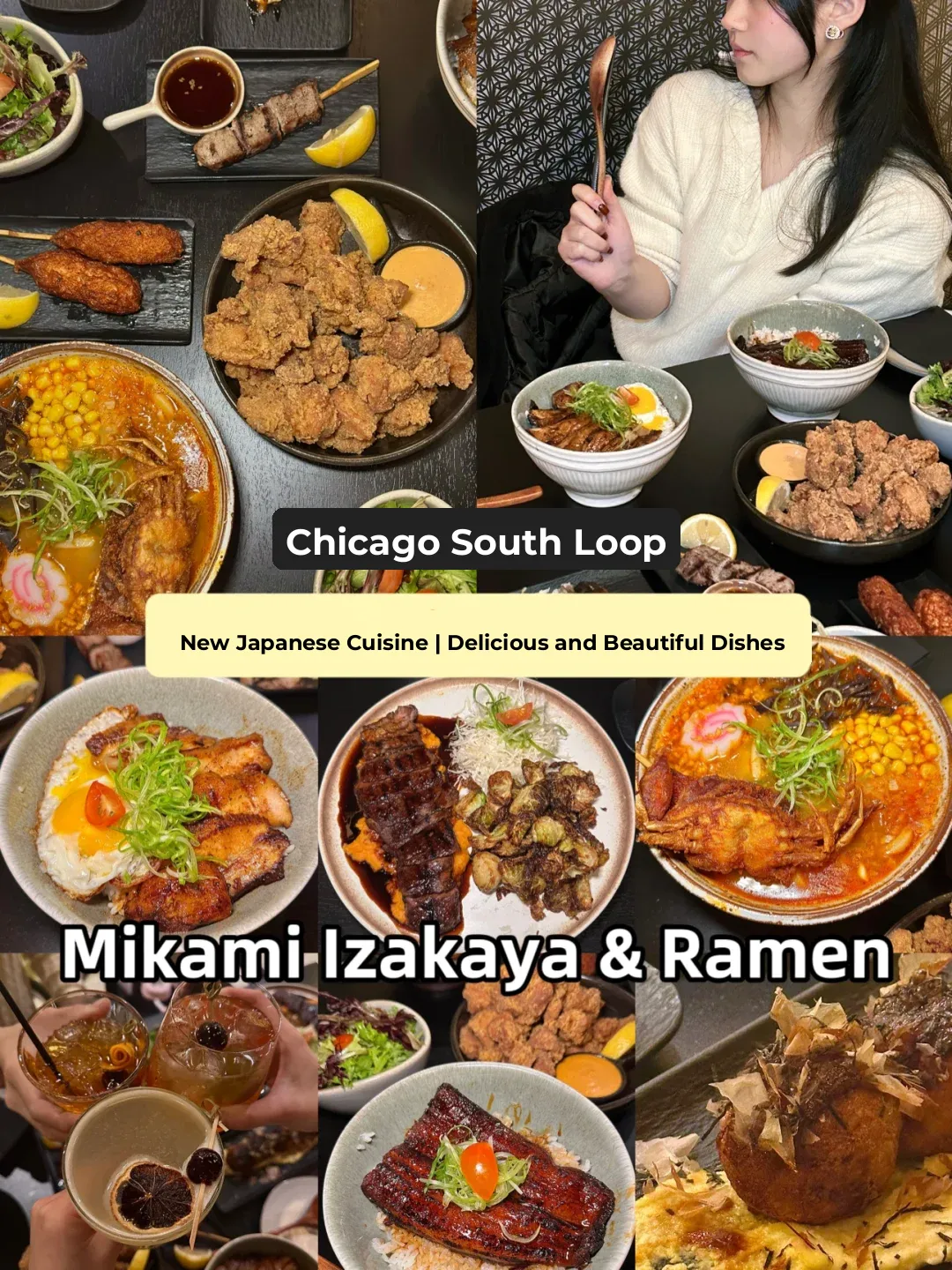 **New Japanese Restaurant in Chicago's South Loop🎄 Delicious and Gorgeous Food‼️**