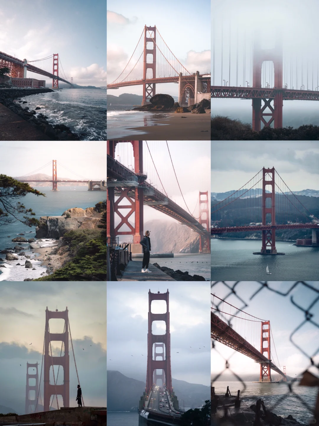 Ins Photographer's Golden Gate Bridge Shooting Spots Revealed 🌉 Including Exclusive Locations