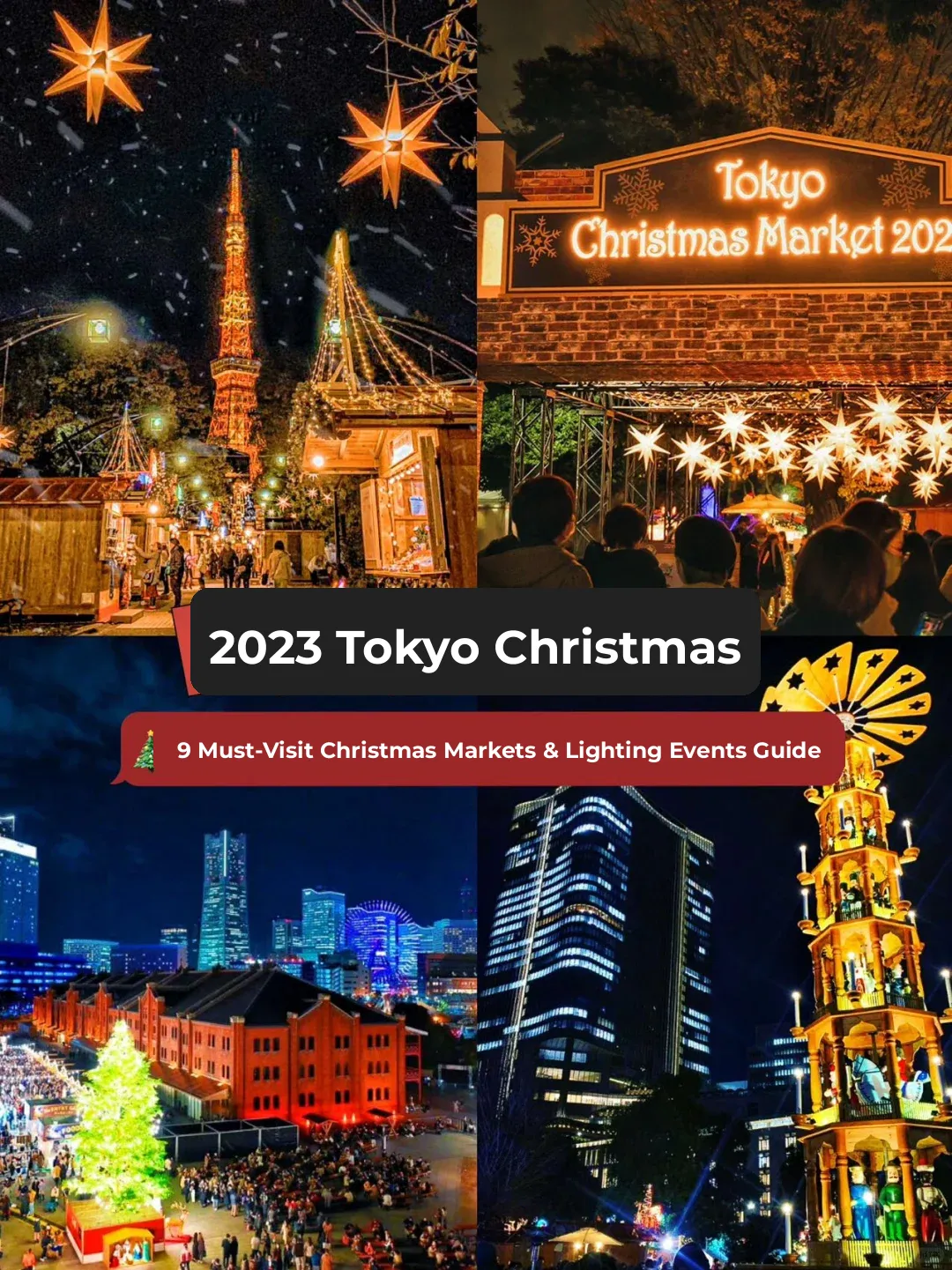 Tokyo Christmas Season ✅ Complete Guide to 9 Must-Visit Markets and Illuminations