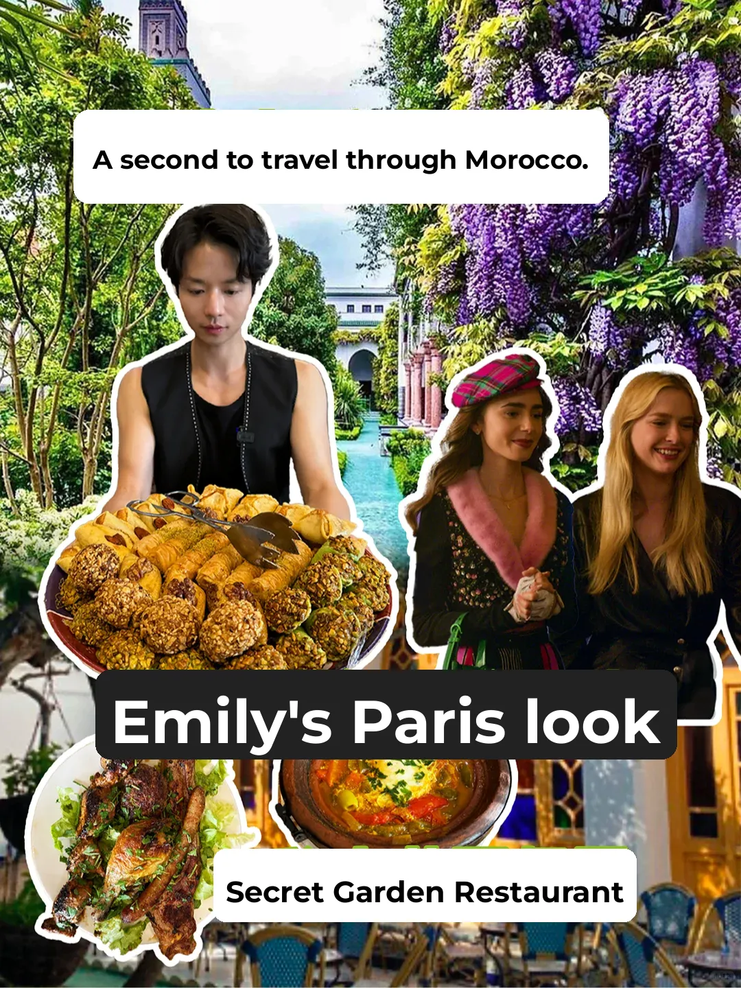 Paris in a Flash: Discover the Moroccan Secret Garden Restaurant