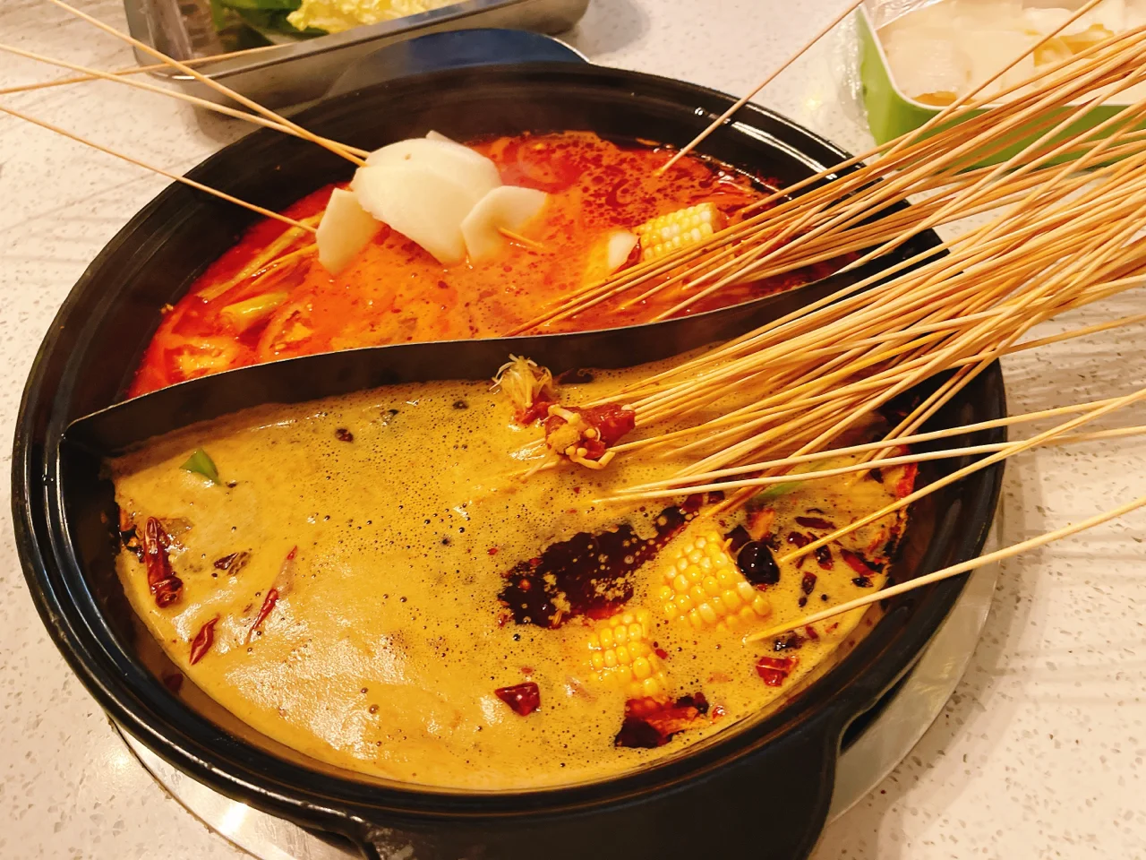 Mrs. Gu's Skewer Hot Pot - A Flavorful Delight!
