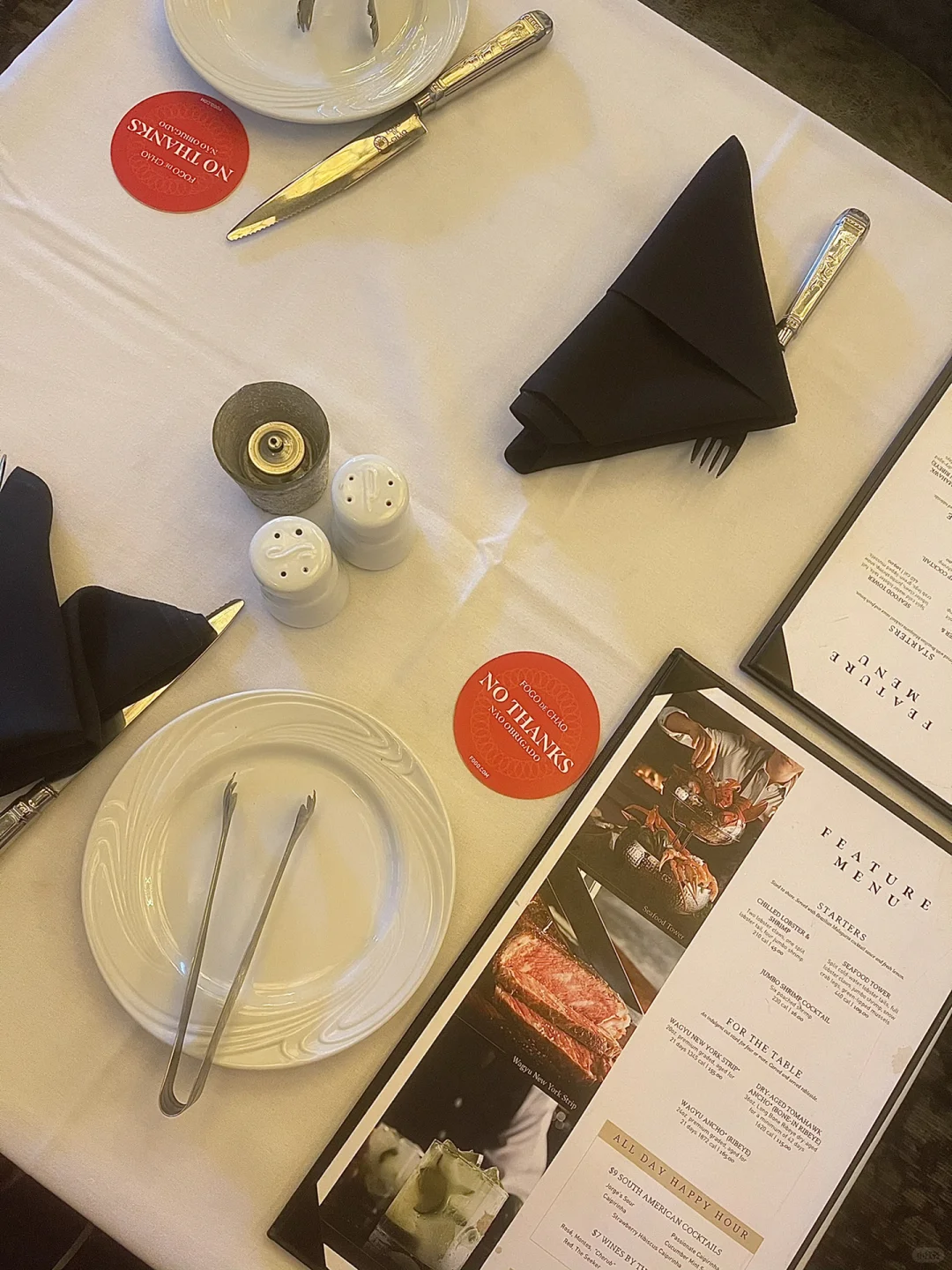 Foreigners really know how to do business... $46 for all-you-can-eat Brazilian BBQ.