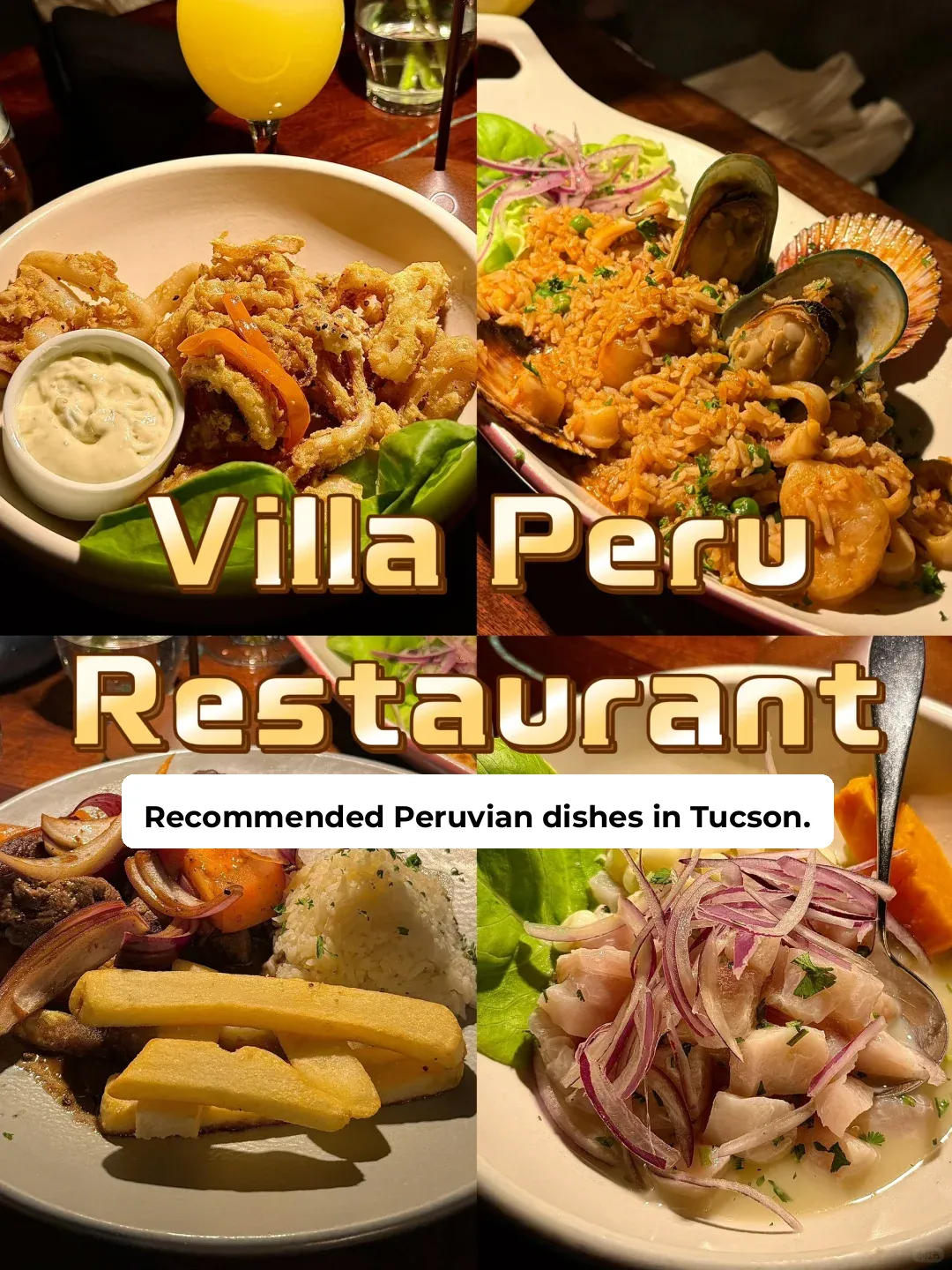 Tucson Food Exploration #55 - Villa Peru Restaurant