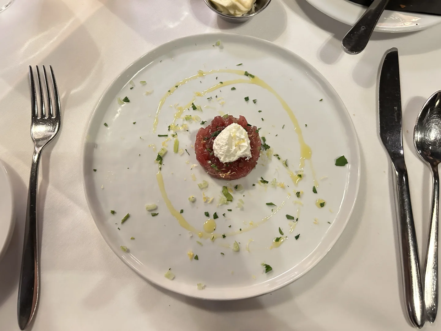 Today in St. Louis, the country bumpkin indulged in fine dining—and ended up in tears.