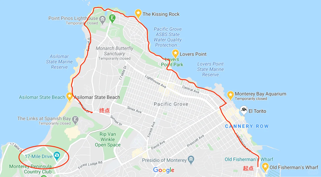 "Explore Monterey for Free: A Scenic Route That Rivals 17-Mile Drive"