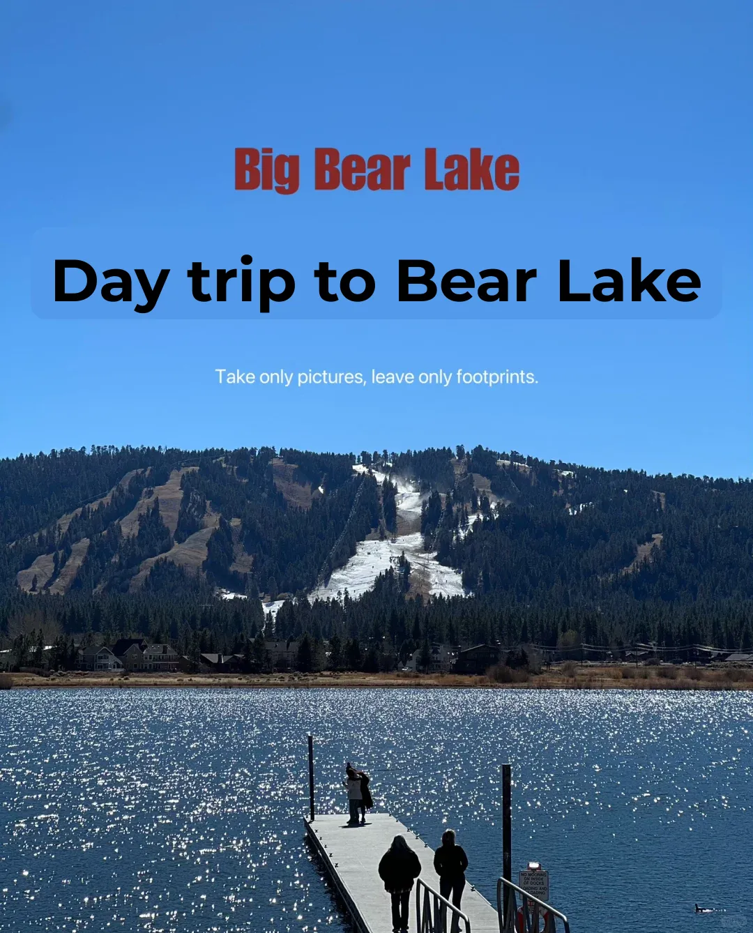 SoCal Getaway 🌲 Big Bear Lake Itinerary
