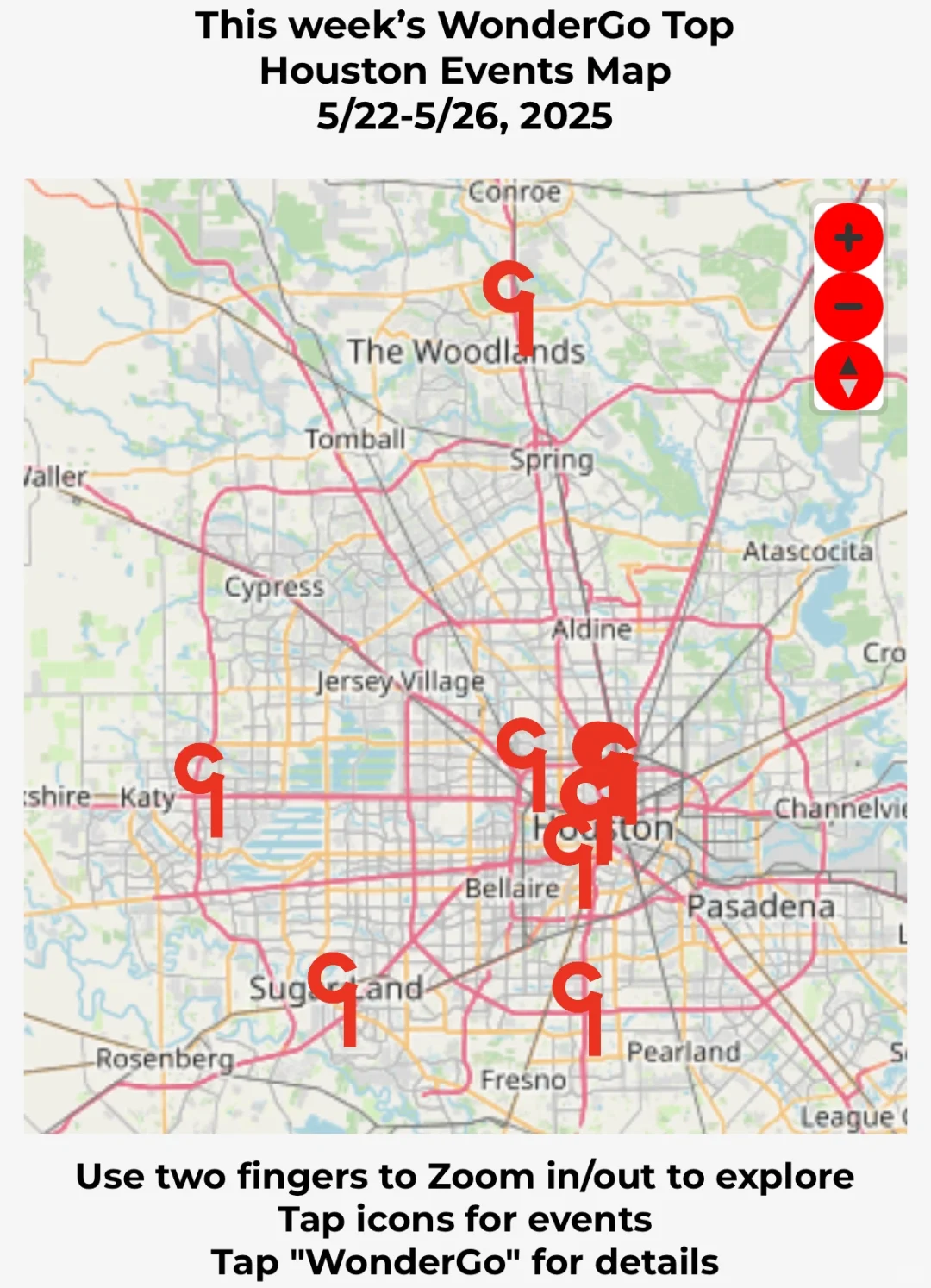 Houston Events: May 22–26