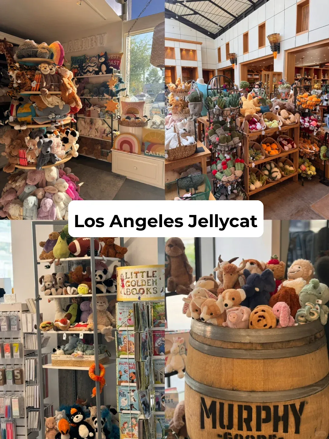 🧸 LA's Ultimate Jellycat Haven: 🥜🍊🧸🍋🍆🥑🥐🥚