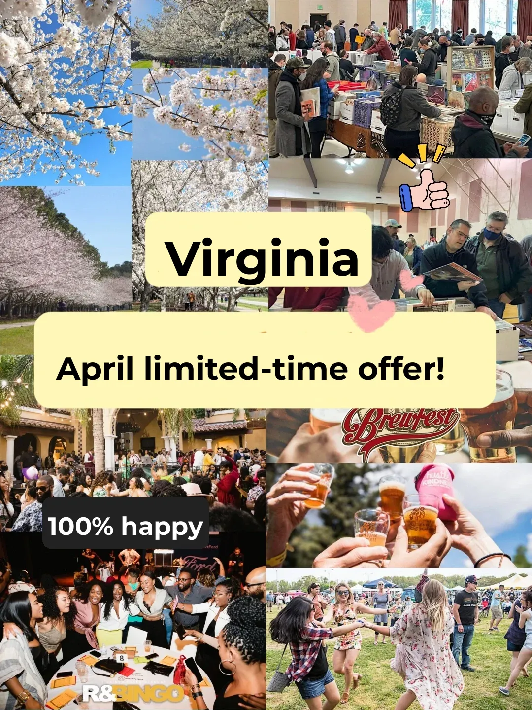 April-Exclusive Events in Virginia!