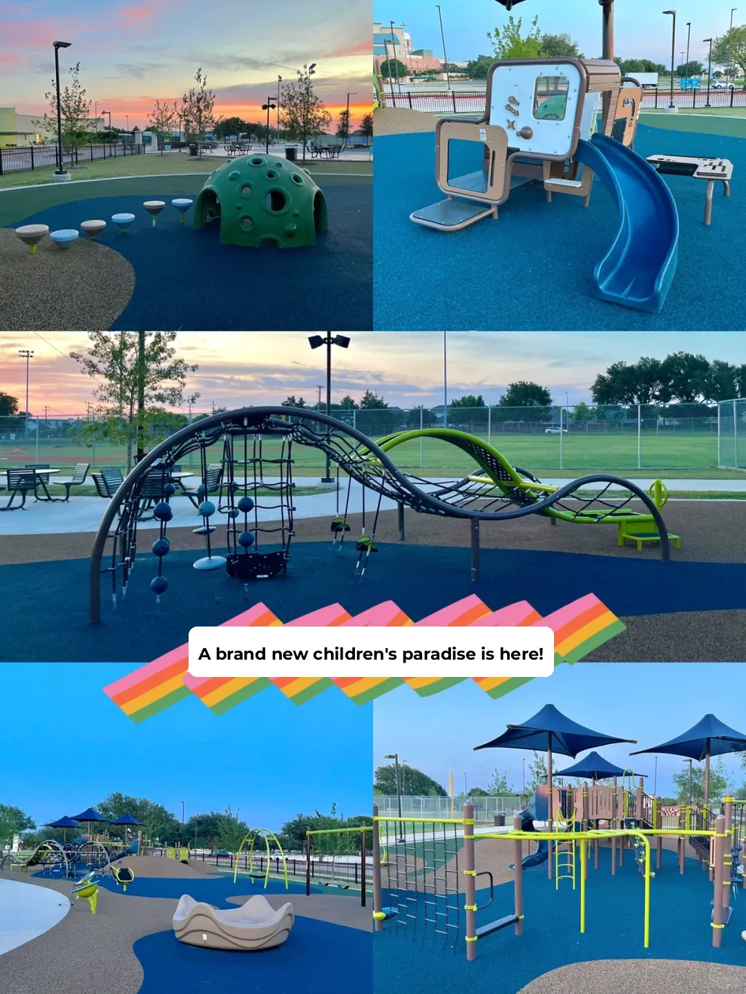 "Dallas·Kid-Friendly Outing" A Brand-New Park You Won't Find on the Map