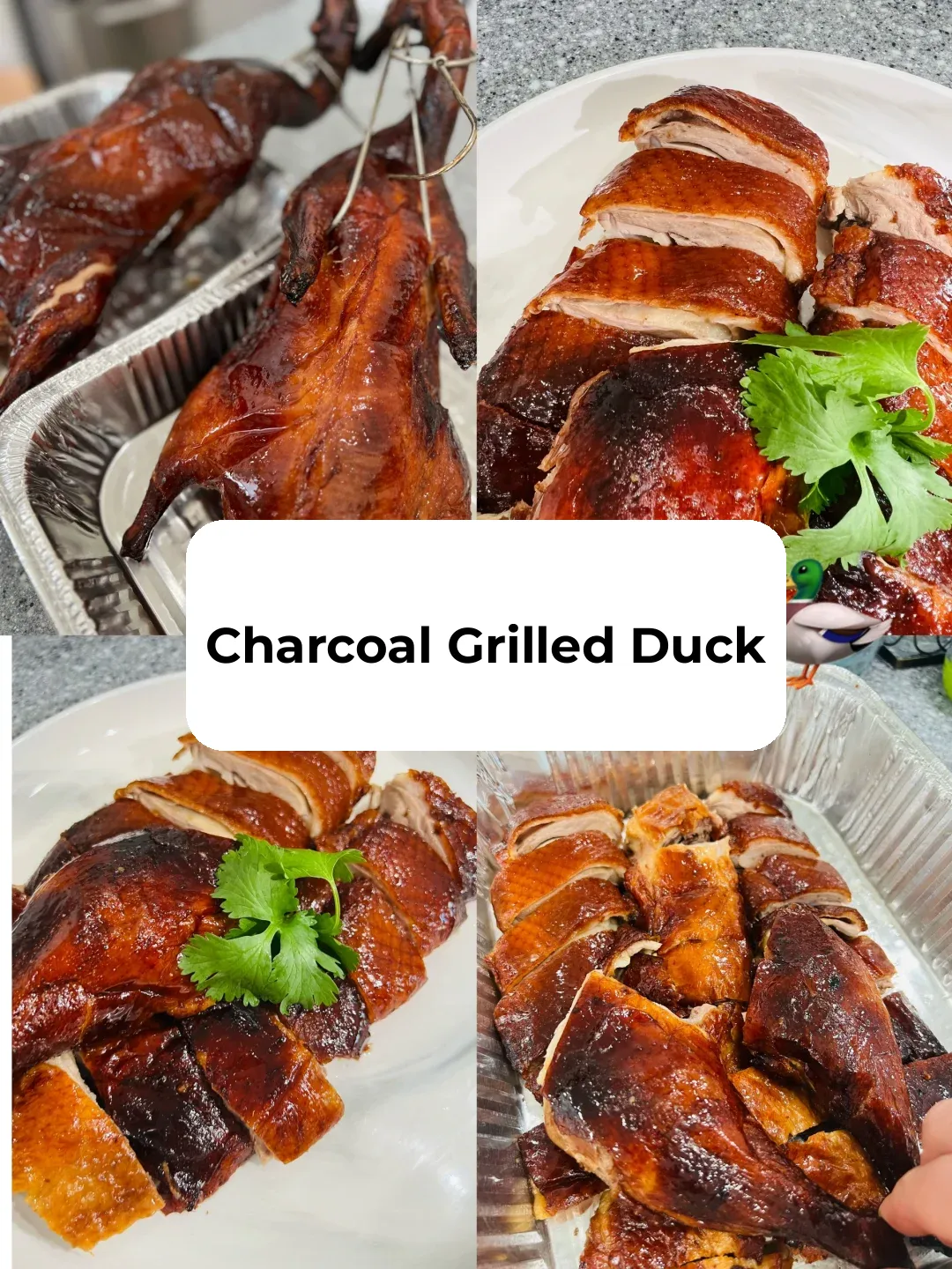 Authentic Private Charcoal-Roasted Duck 🦆 in Salt Lake City, Utah 🔥