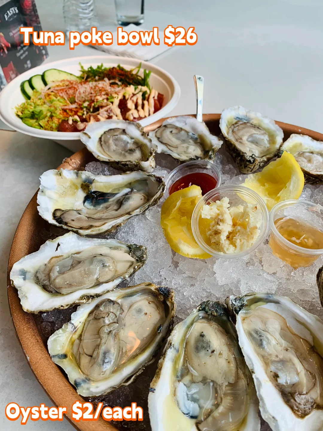 Aria's Food Court in Las Vegas and $2 Oysters!