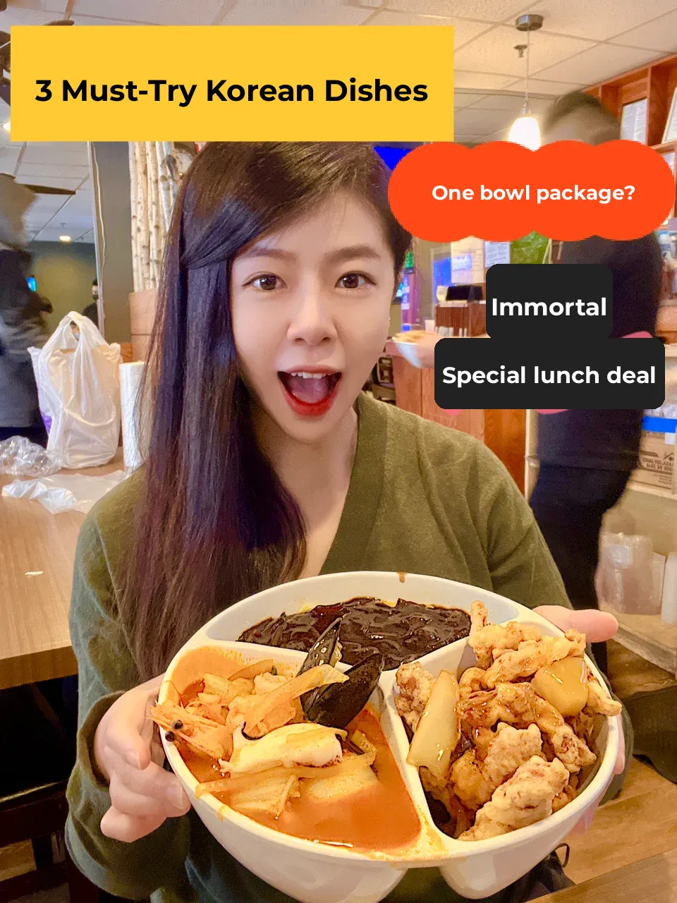 3 Must-Try K-Drama Foods in One Bowl? What Kind of Heavenly Deal is This Lunch Special?