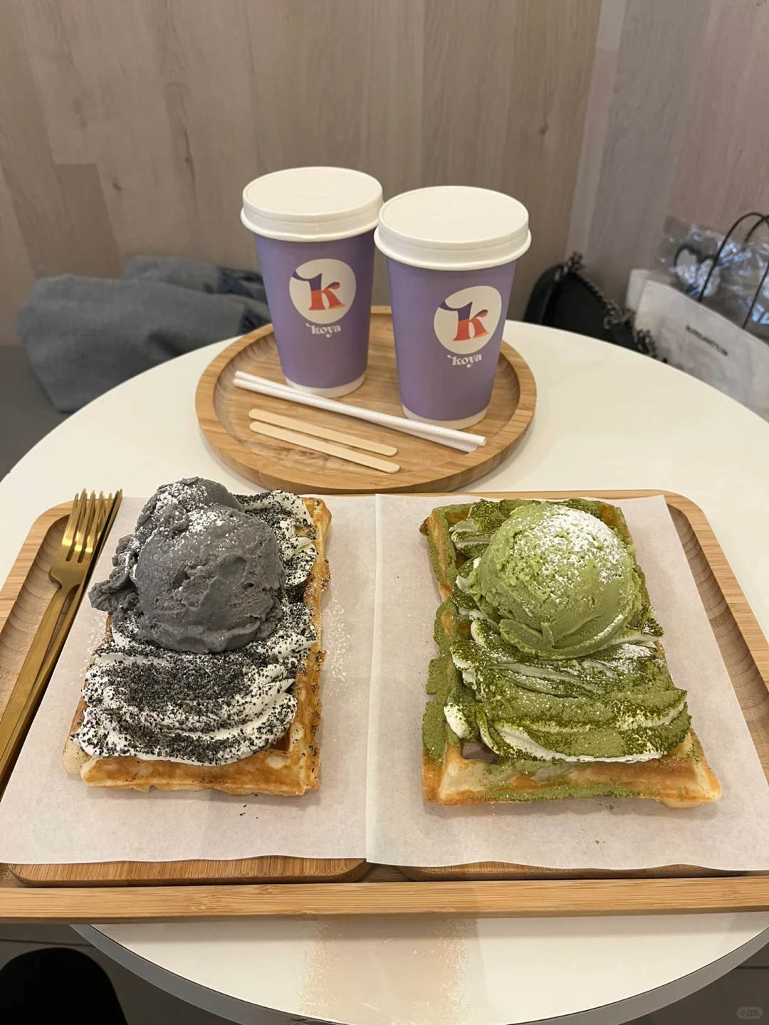 🇫🇷 Paris 9th Arrondissement: KOYA Mochi Waffles 🧇