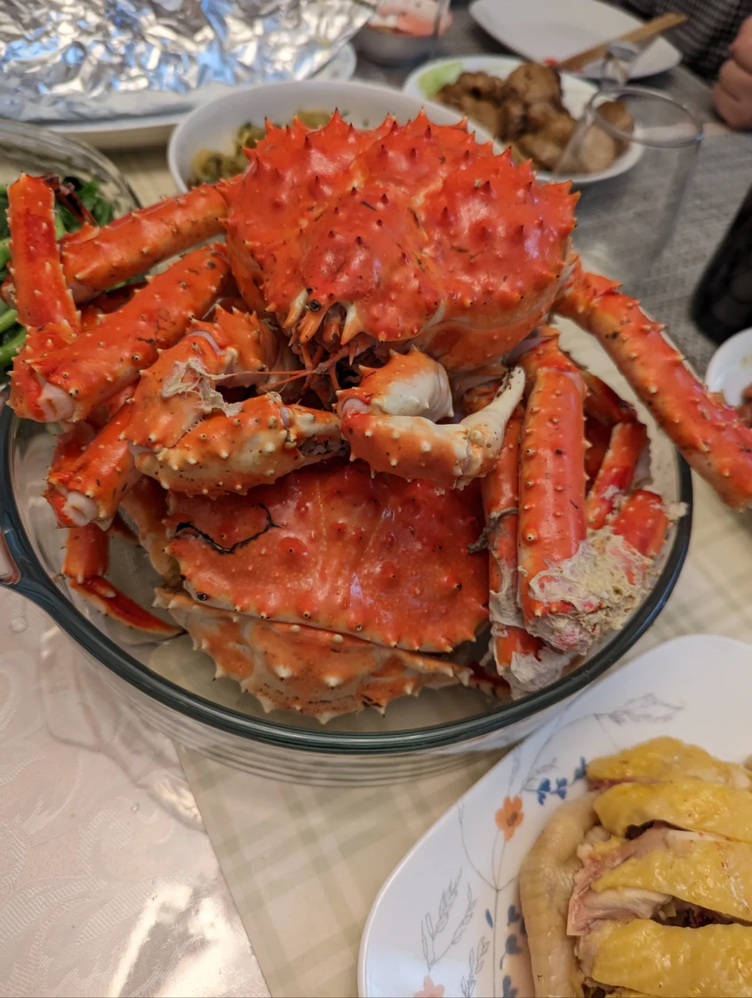 King Crab Paired with Maotai