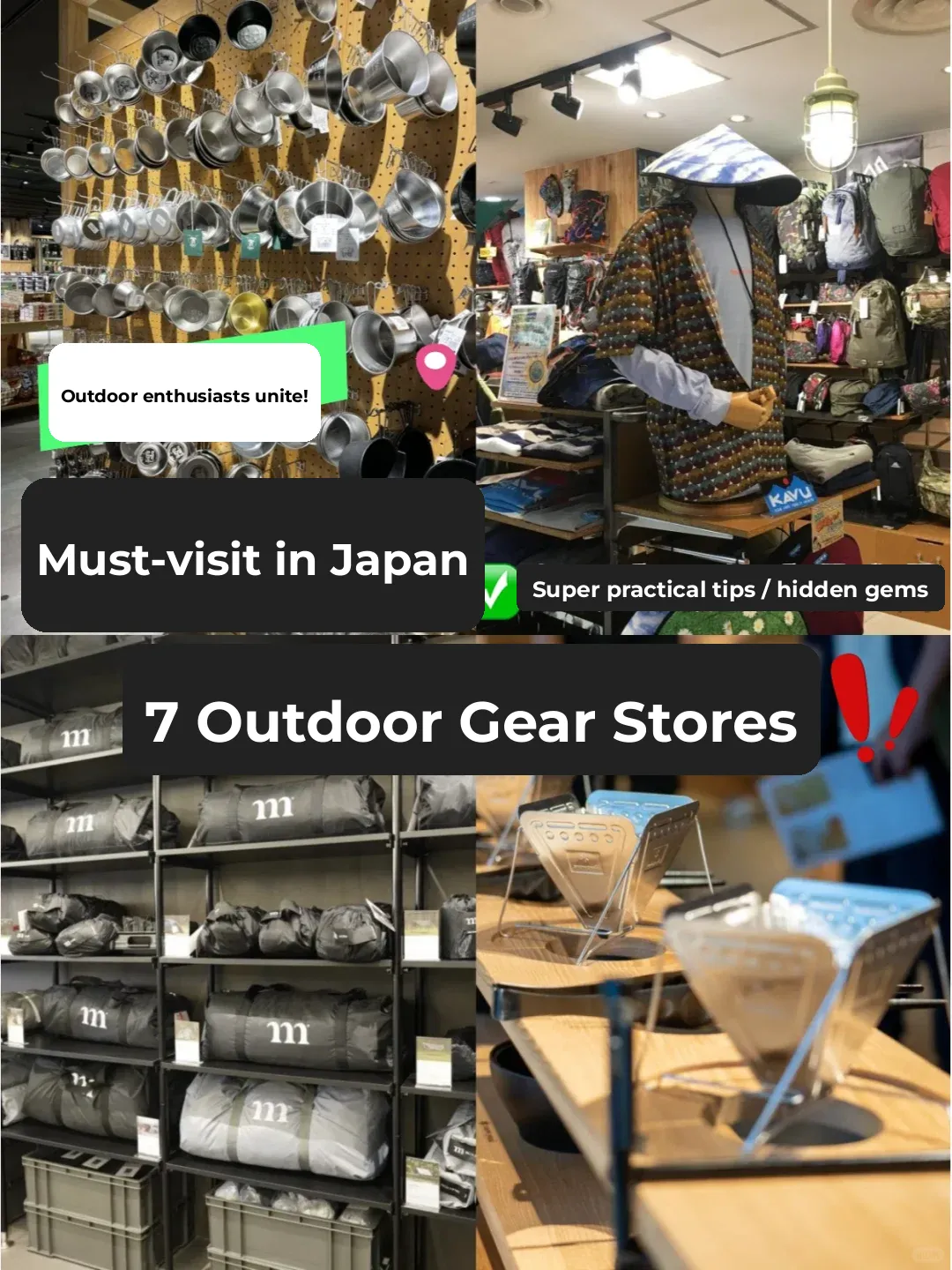 Outdoor Enthusiasts Rejoice! 7 Must-Visit Outdoor Gear Stores in Japan